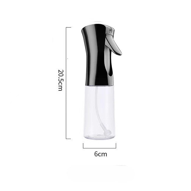 Pulverizator pentru Ulei, Otet sau Alte Lichide, Reincarcabil, Multifunctionale, Capacitatea 200 ml, Material Plastic, 20.5x6 cm, Negru