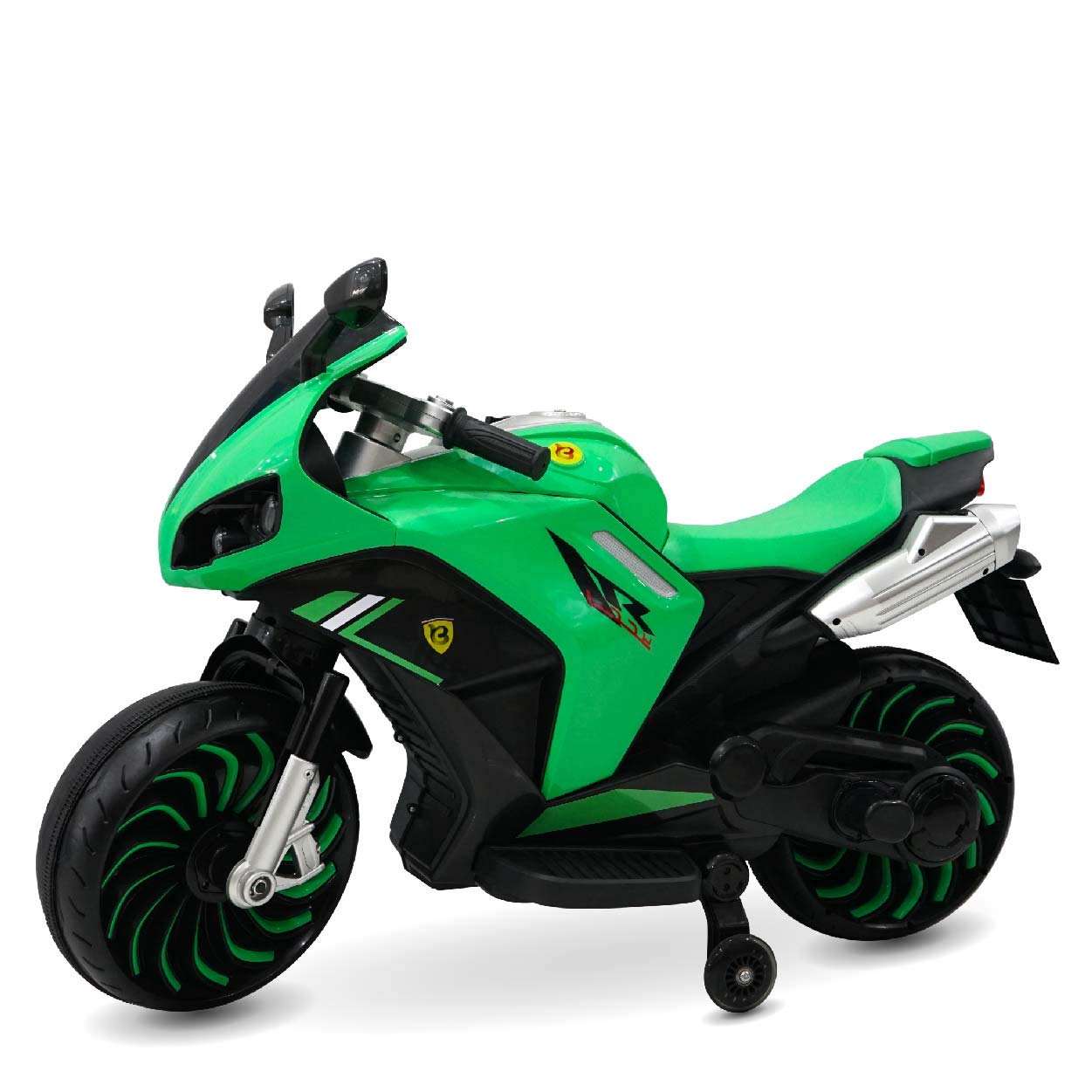 Motocicleta electrica cu aburi, cu doua motoare si doua locuri, 12V