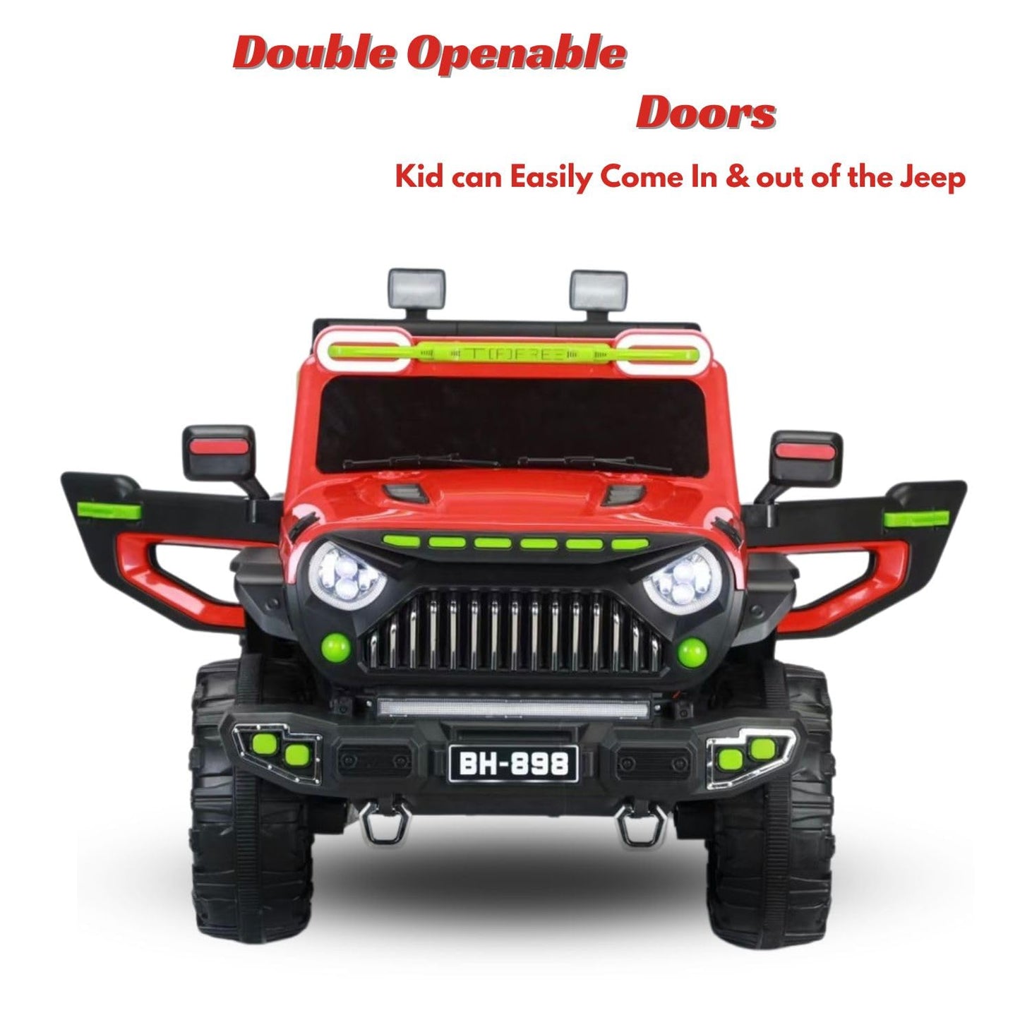 Masina electrica pentru copii, Off-Road, 4x4, telecomanda, 12 V, varsta 2-7 ani