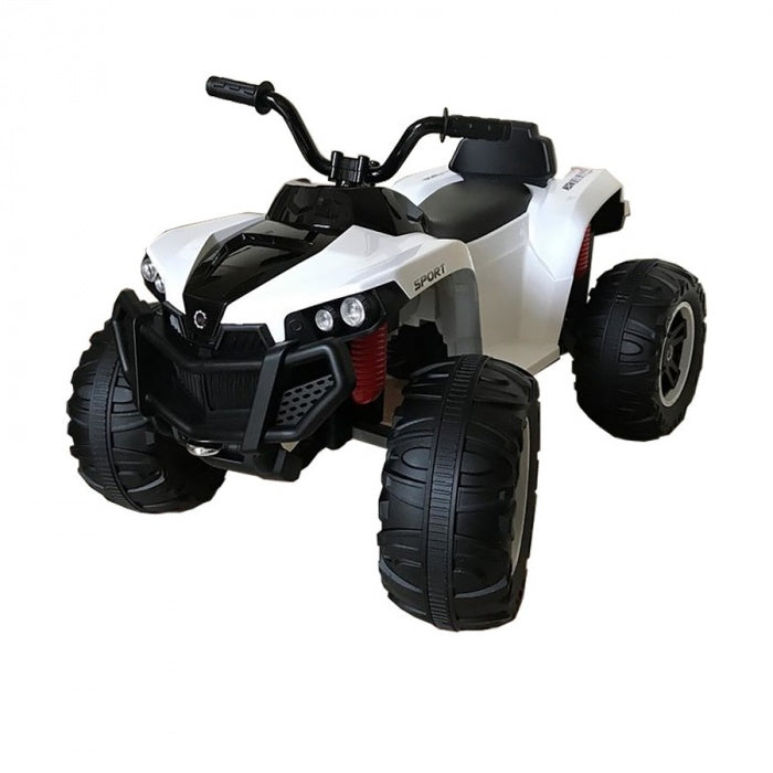 Atv electric pentru copii, varsta 4-7 ani, 12v7ah, cu doua motoare , faruri led