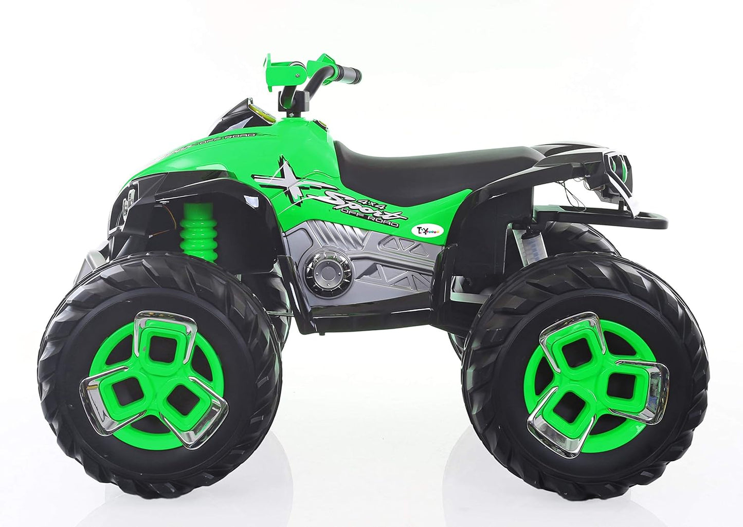 Atv Electric,sezut piele, varsta 3-7 ani, 12V, 2 motoare, 102x80x69.5 cm