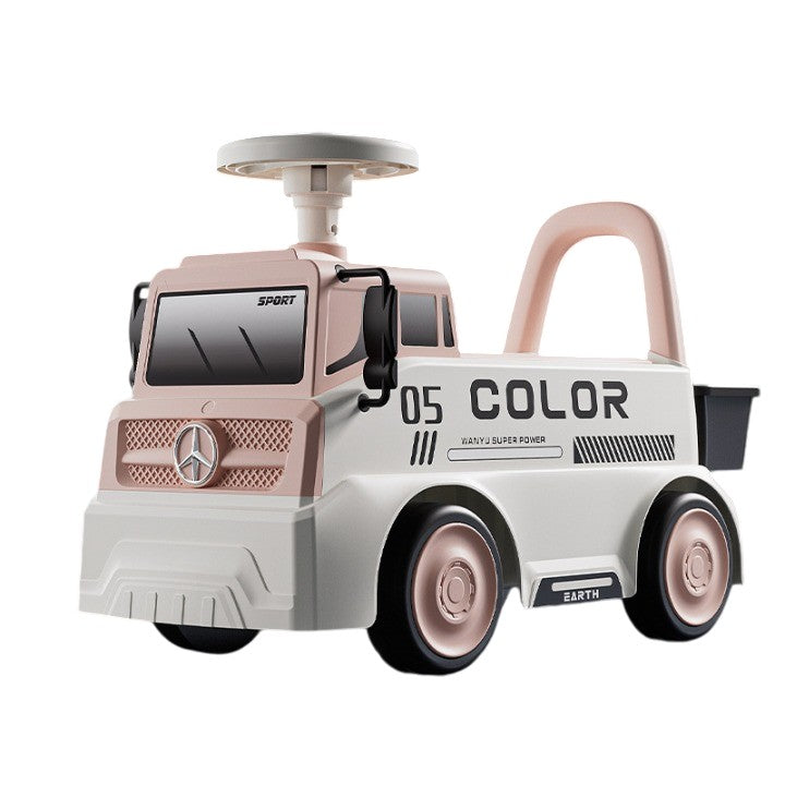Mașinuță pentru copii, 3 ani, Model Camion, Sport, Claxon, Cutie Depozitare, 62x26x40 cm