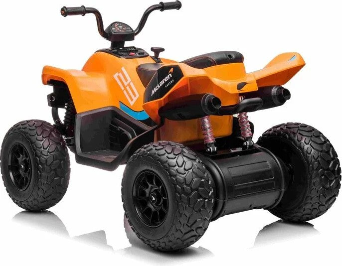 ATV electrică McLaren Racing MCL 12V, 4X4, roți EVA moi