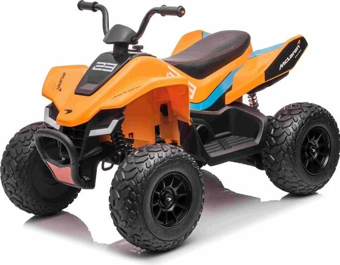 ATV electrică McLaren Racing MCL 12V, 4X4, roți EVA moi
