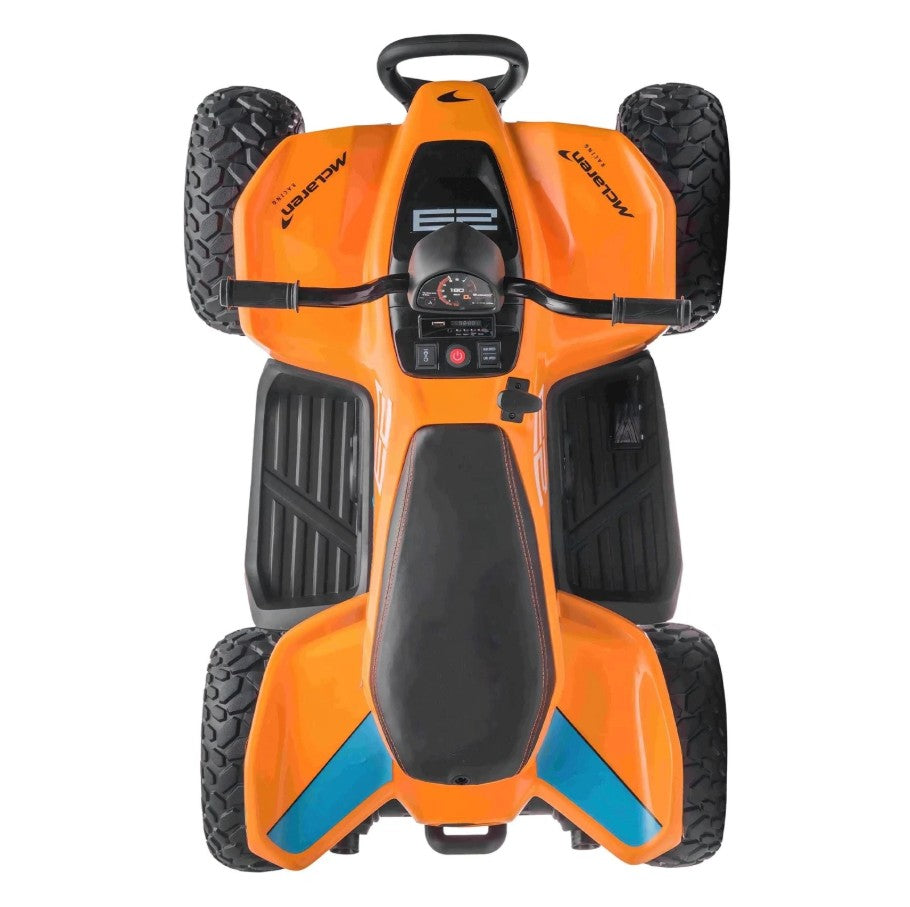 ATV electrică McLaren Racing MCL 12V, 4X4, roți EVA moi