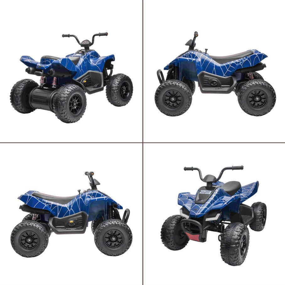ATV electrică McLaren Racing MCL 12V, 4X4, roți EVA moi