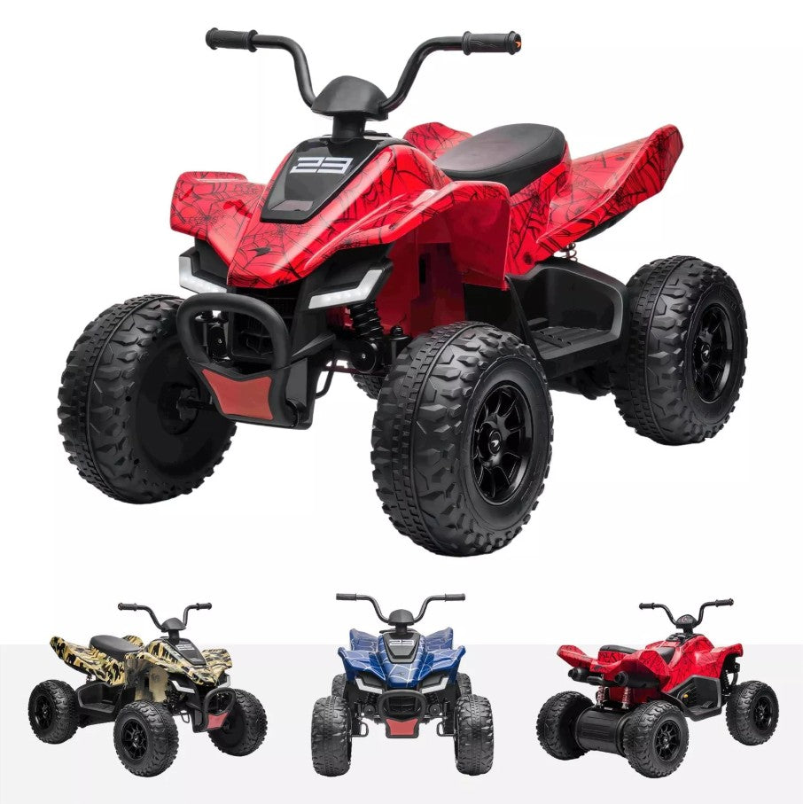 ATV electrică McLaren Racing MCL 12V, 4X4, roți EVA moi
