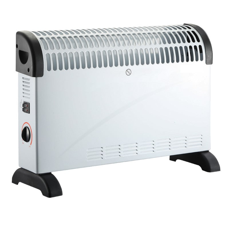 Convector Electric Clasic, 1500W, 3 Trepte de Putere, Termostat, 53x19.8x38 cm, Alb