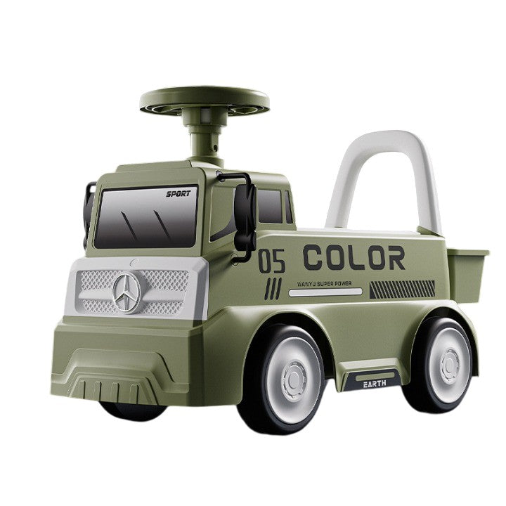 Mașinuță pentru copii, 3 ani, Model Camion, Sport, Claxon, Cutie Depozitare, 62x26x40 cm