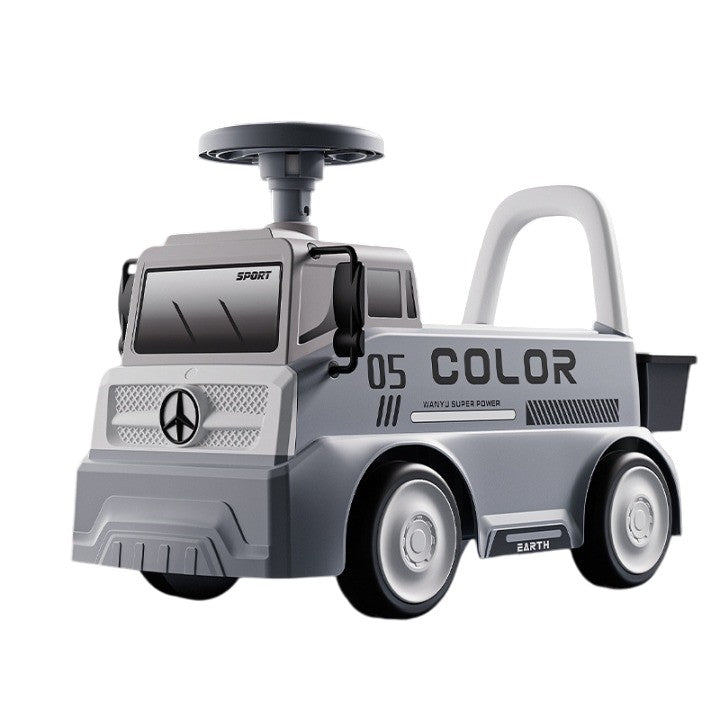 Mașinuță pentru copii, 3 ani, Model Camion, Sport, Claxon, Cutie Depozitare, 62x26x40 cm