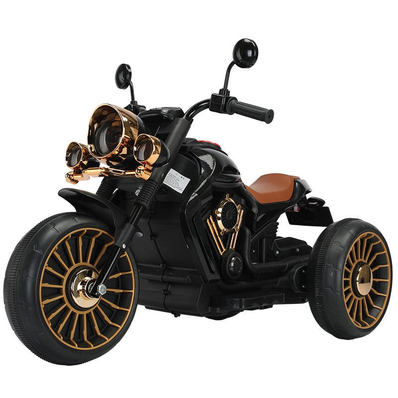 Motocicleta Electrica cu Acumulator, Bluetooth, Sistem Anti-Rasturnare, Sistem de Lumini si Sunet, 1-8 Ani, 93 x 48 x 63 cm, Verde