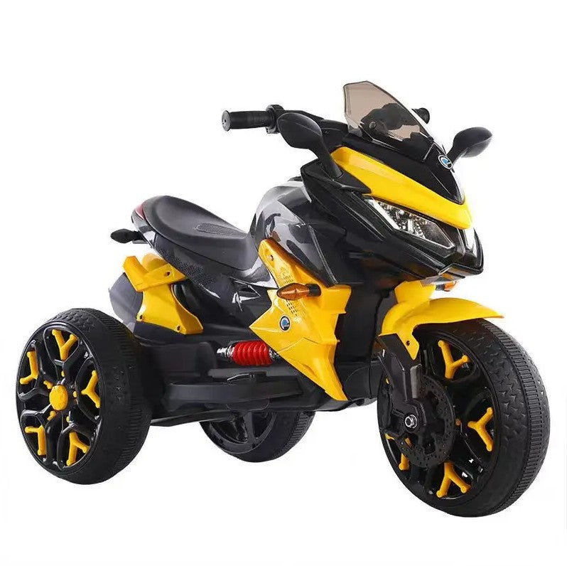 Motocicleta Electrica cu Acumulator Pentru Copii, 2 motoare, 12V varsta 2-6 ani, Cu Sunete si Lumini Led
