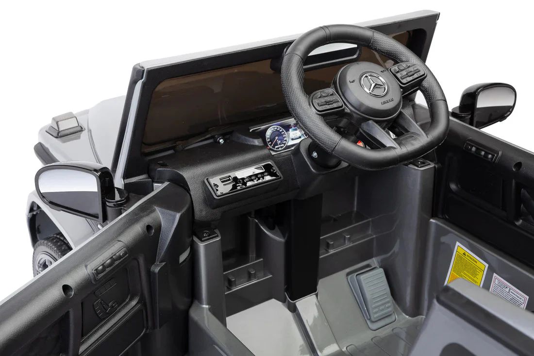 Masinuta electrica cu telecomanda, Mercedes-Benz AMG G63, 12V, varsta 3-6 ani,