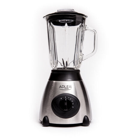 Adler blender 1.5 L Tabletop blender Black,Transparent 600 W 121 din 801