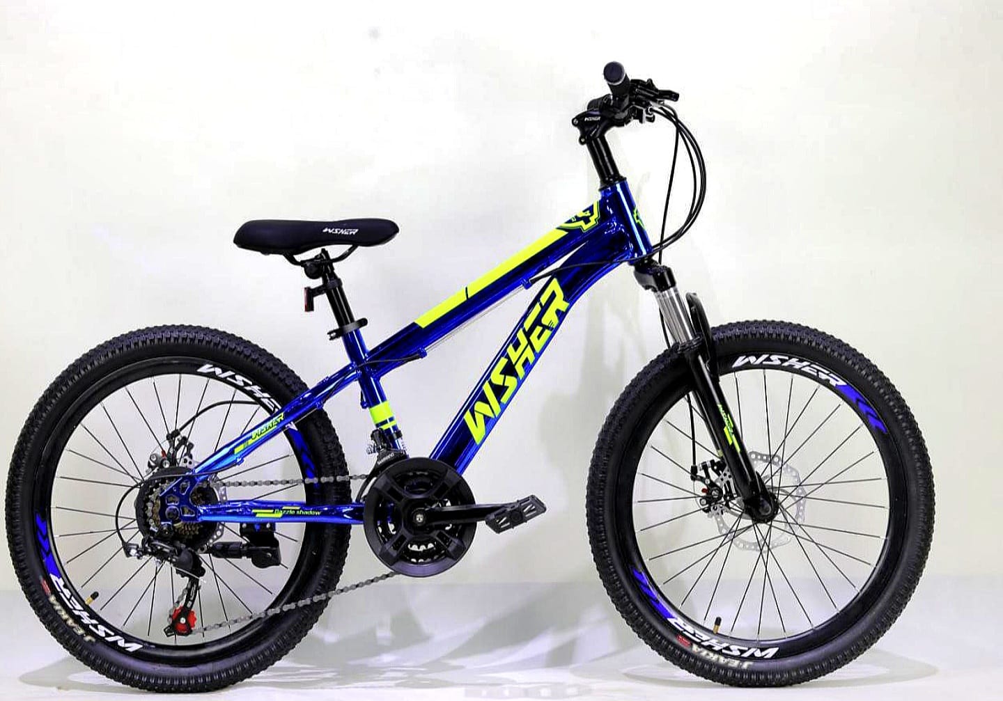 Bicicleta Copii , Cu Schimbator Shimano, Stop si Cric , 20 Inch, Varsta 6-12 Ani, Roz