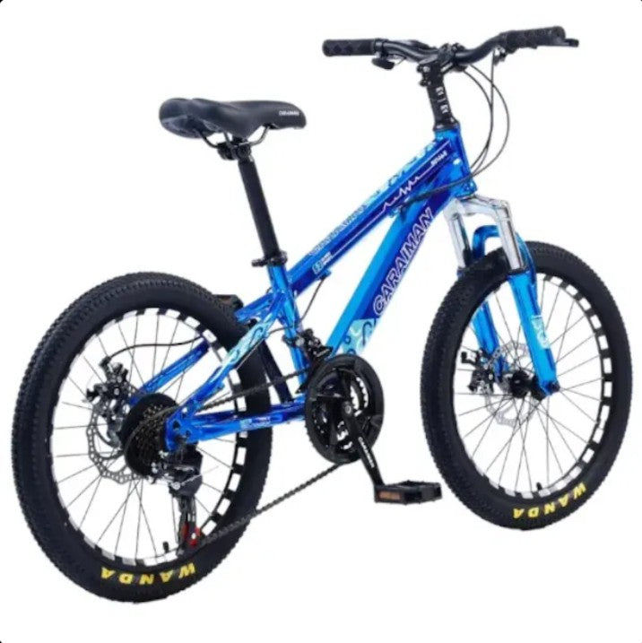 Bicicleta CARAIMAN 20CR, varsta 6 - 12 ani, Roti 20", Frana pe Disc