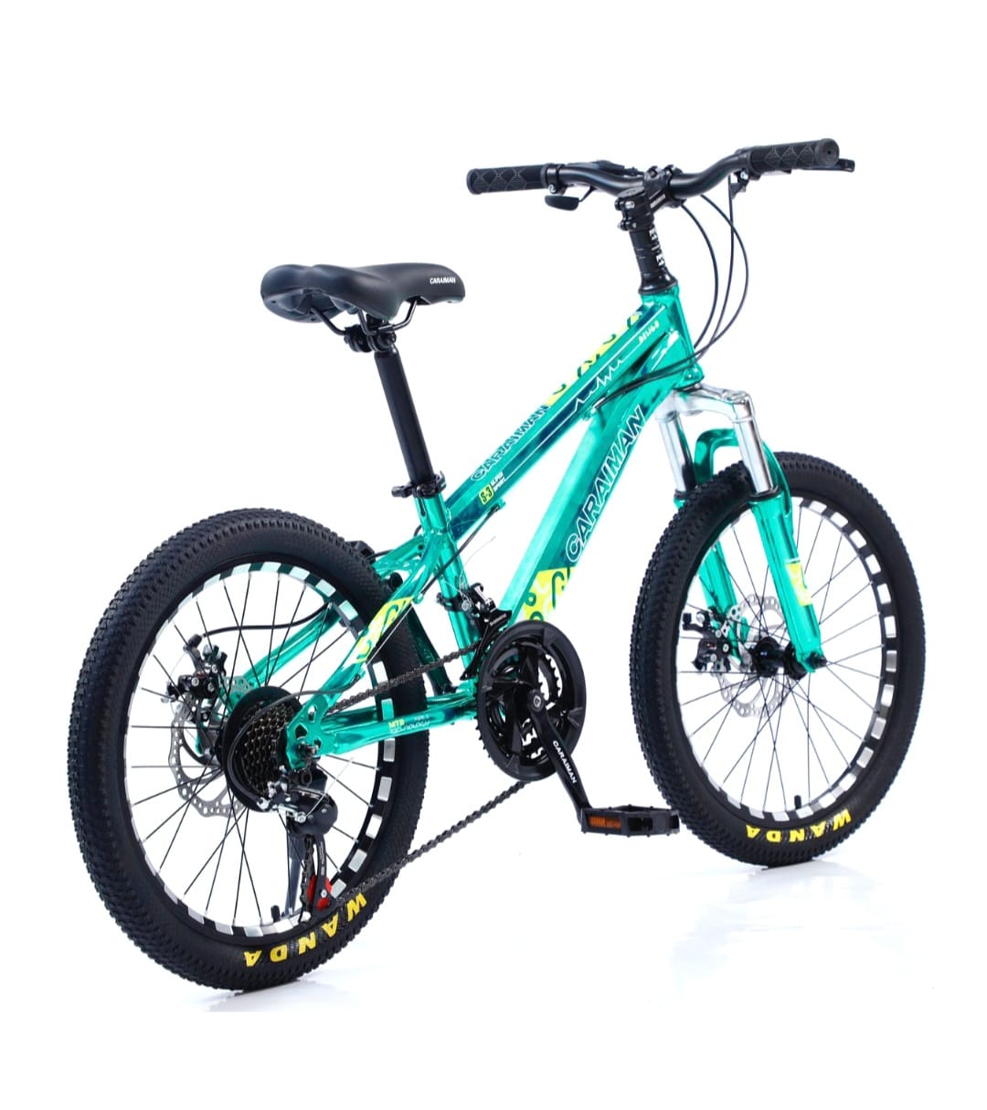 Bicicleta CARAIMAN 20CR, varsta 6 - 12 ani, Roti 20", Frana pe Disc