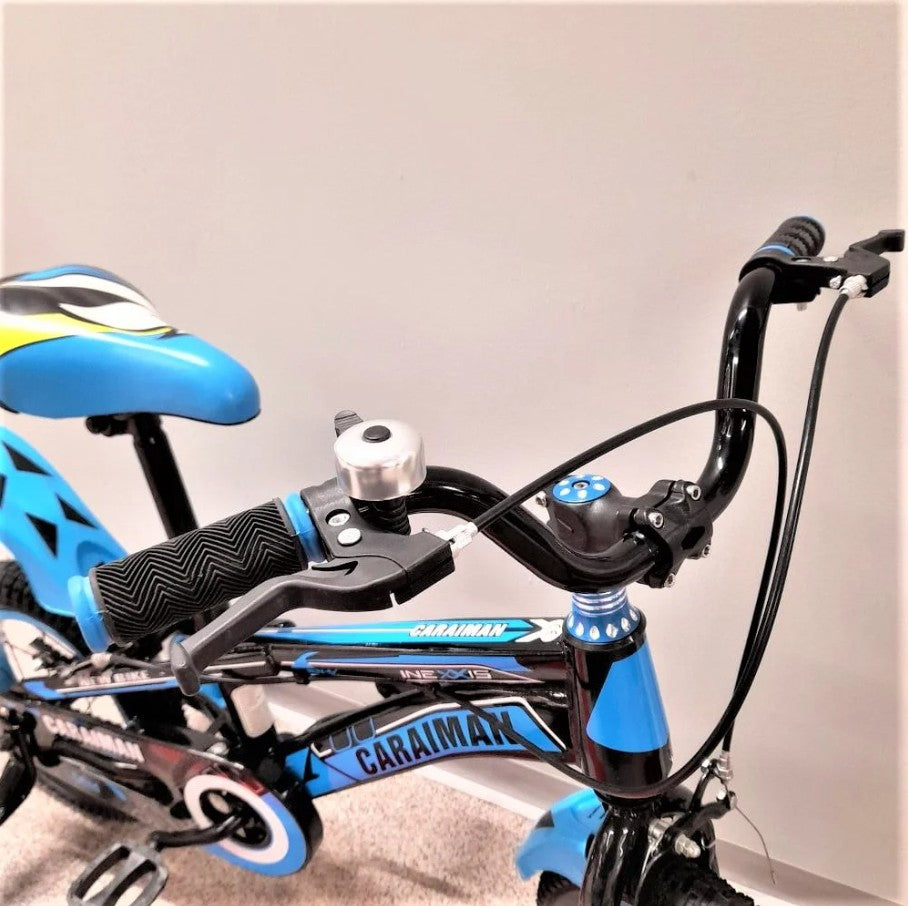 Bicicleta CARAIMAN, 12J, Roti 12 inch, Roti Ajutatoare, Varsta 3 - 5ani