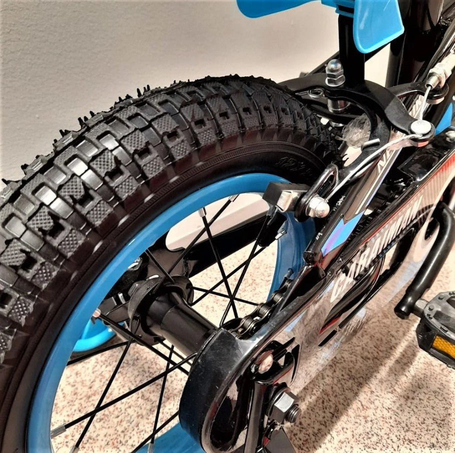 Bicicleta CARAIMAN, 12J, Roti 12 inch, Roti Ajutatoare, Varsta 3 - 5ani
