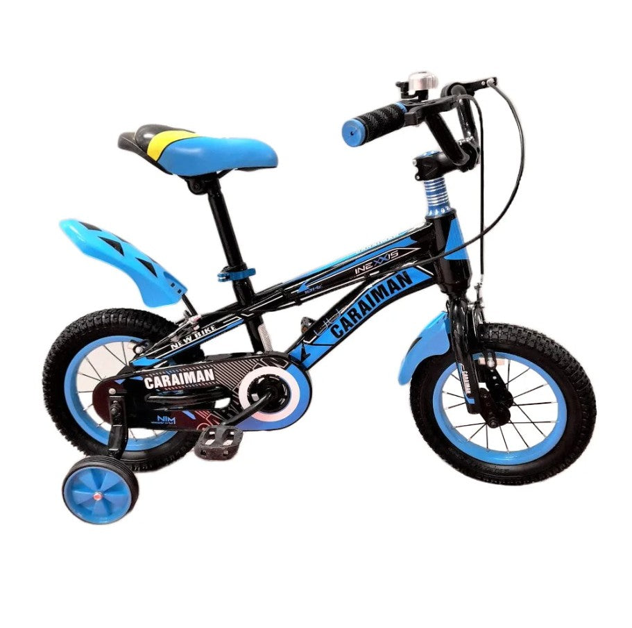 Bicicleta CARAIMAN, 12J, Roti 12 inch, Roti Ajutatoare, Varsta 3 - 5ani