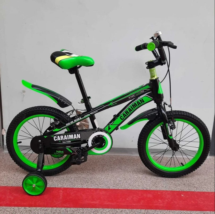 Bicicleta CARAIMAN, 12J, Roti 12 inch, Roti Ajutatoare, Varsta 3 - 5ani