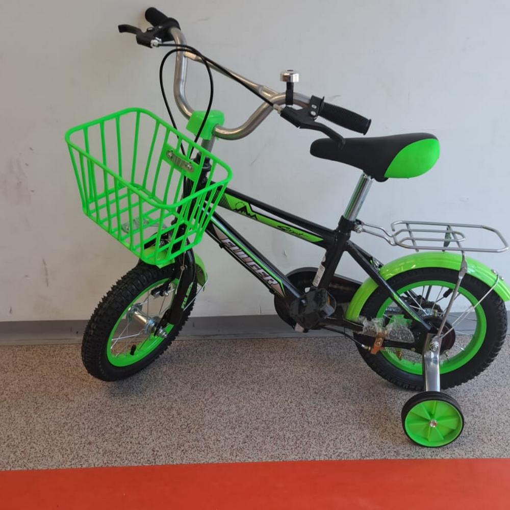 Bicicleta FULGER 12B, Roti 12 inch, Roti Ajutatoare, Varsta 3-5 ani