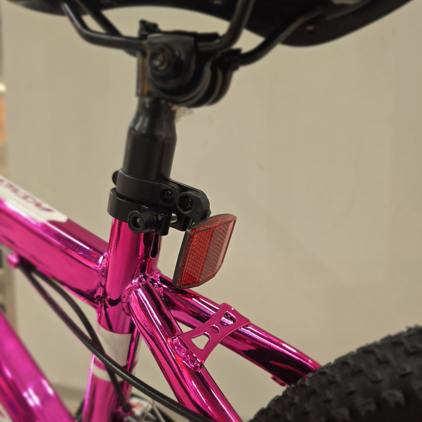 Bicicleta Copii , Cu Schimbator Shimano, Stop si Cric , 20 Inch, Varsta 6-12 Ani, Roz