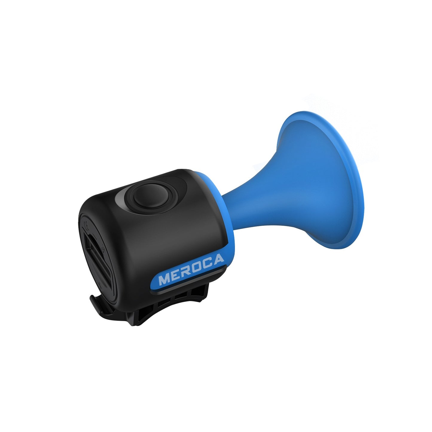 Claxon electric pentru bicicleta, rezistent la apa, 120 dB, albastru