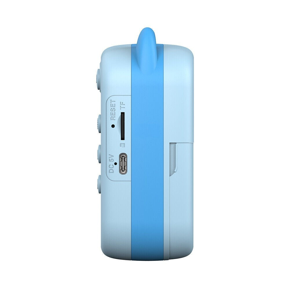 Aparat Foto cu Functie de Printare, Camera Frontala + Selfie, Cablu USB-C, Bluetooth, Compatibil iOS/Android, Imprimare APP