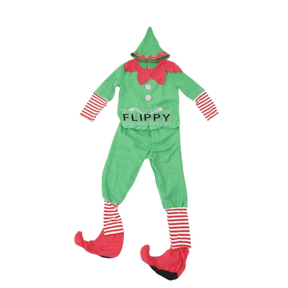 Costum Spiridus, Baieti, 7-9 ani, Verde