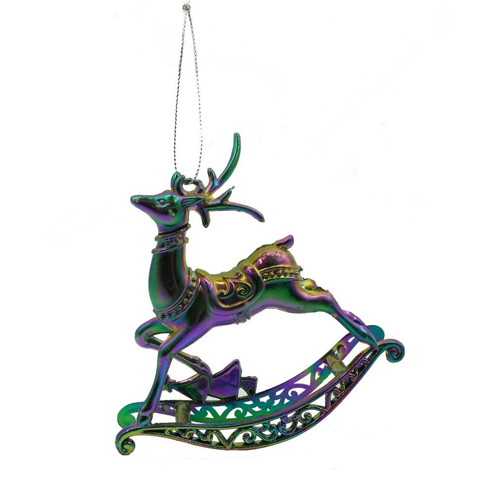Ornament brad de Craciun in forma de Ren, 11 cm x 11 cm