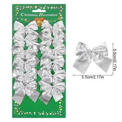 Set 12 Fundite pentru Brad Argintii
