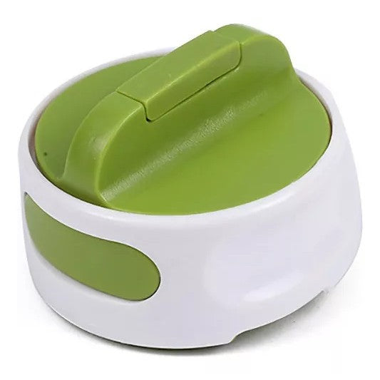 Desfacator Manual de Conserve si Sticle, 6.8 x 4.8 cm, din ABS + Otel, Verde/Alb