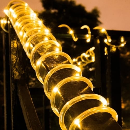 Furtun luminos led, 8 jocuri de lumini, 10 M