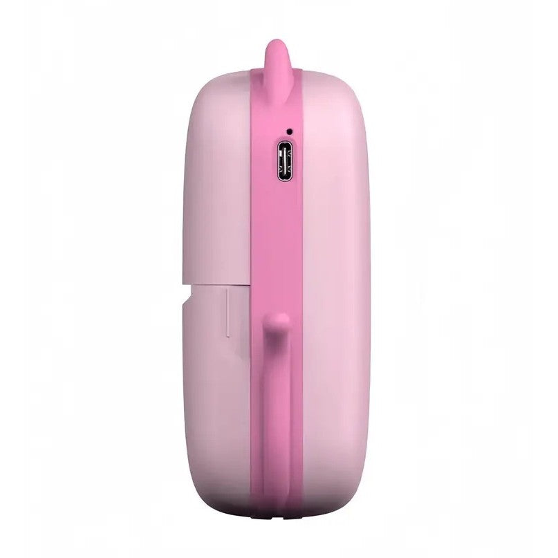 Set Mini Imprimanta Foto Portabila, Flippy, Include: 1x Set de Markere, 5x Role de Hartie Termica, 5x Role Hartie Adeziva, Incarcare USB, Bluetooth