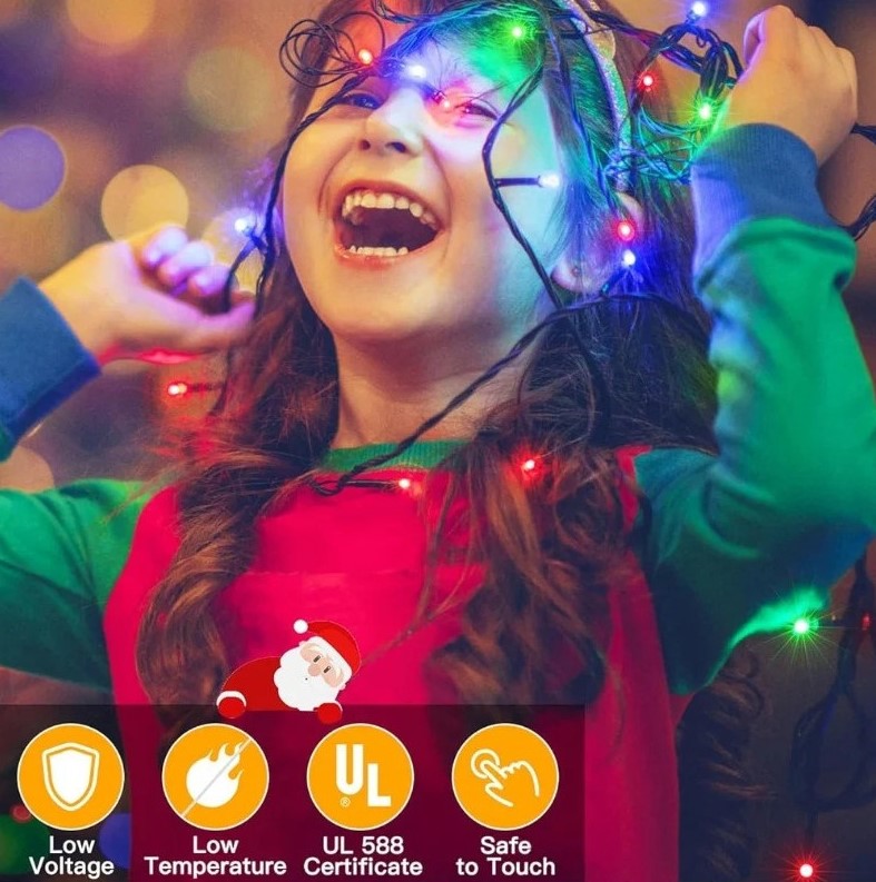 Instalație de Tip Sir cu 100 LED-uri, 10 METRI