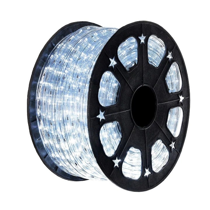 Instalatie tip furtun luminos, LED, 80 M