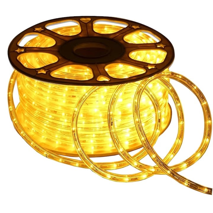 Instalatie tip furtun luminos, LED, 80 M