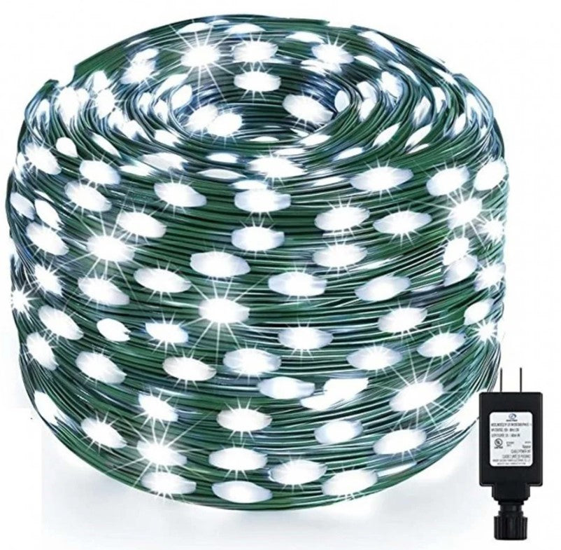 Instalatie liniara de exterior, tip banda cu led turnat, 30 metri, 240 led, jocuri de lumini