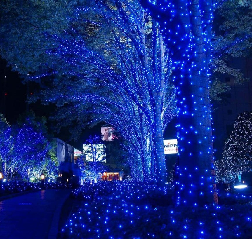 Instalatie liniara de exterior, tip banda cu led turnat, 30 metri, 240 led, jocuri de lumini