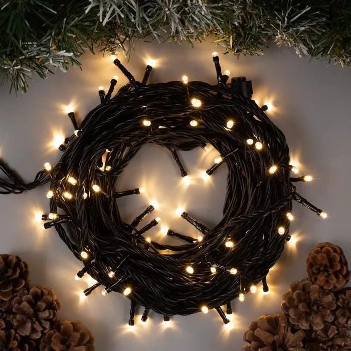 Instalatie rola decorativa pentru Craciun, 500 LED, 50 M