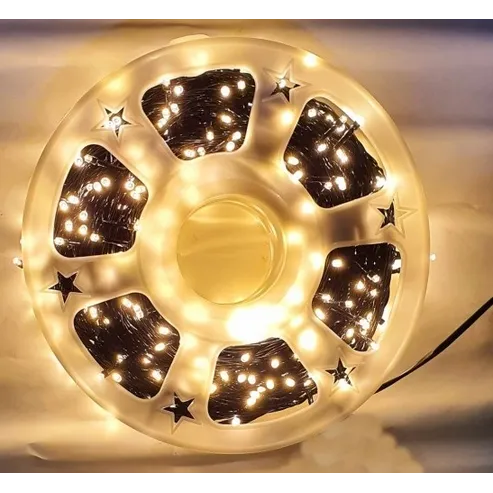 Instalatie rola decorativa pentru Craciun, 300 LED, 50 M