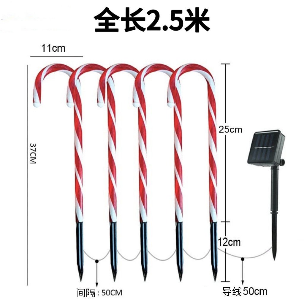 Set 5 X Acadele de Exterior cu incarcare solara