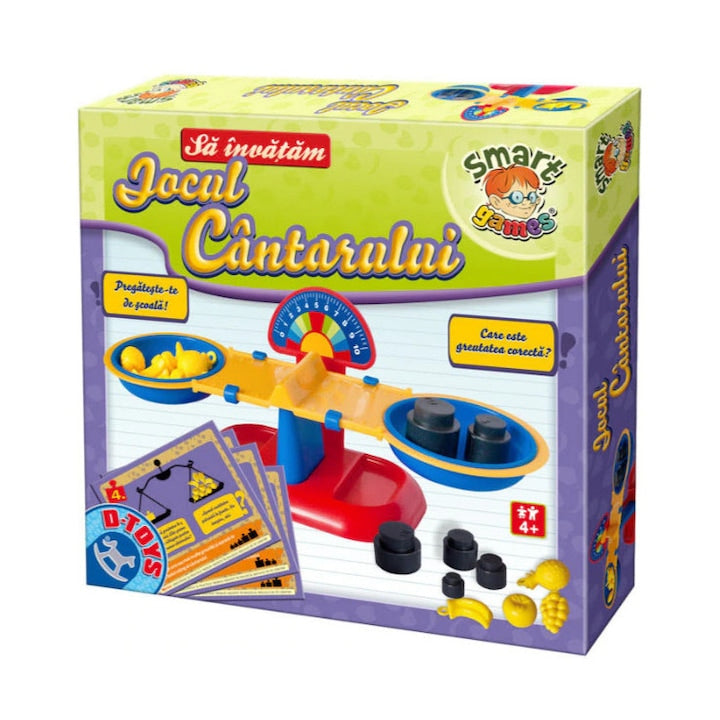 Să învățăm jocul cântarului – Joc educativ