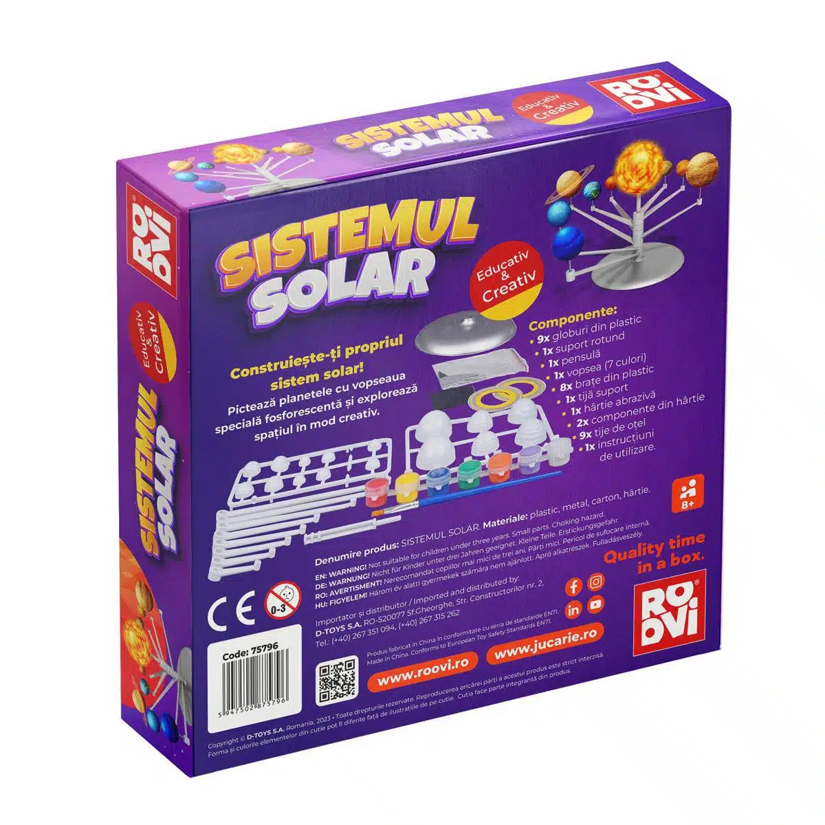Joc Creativ – Sistemul solar