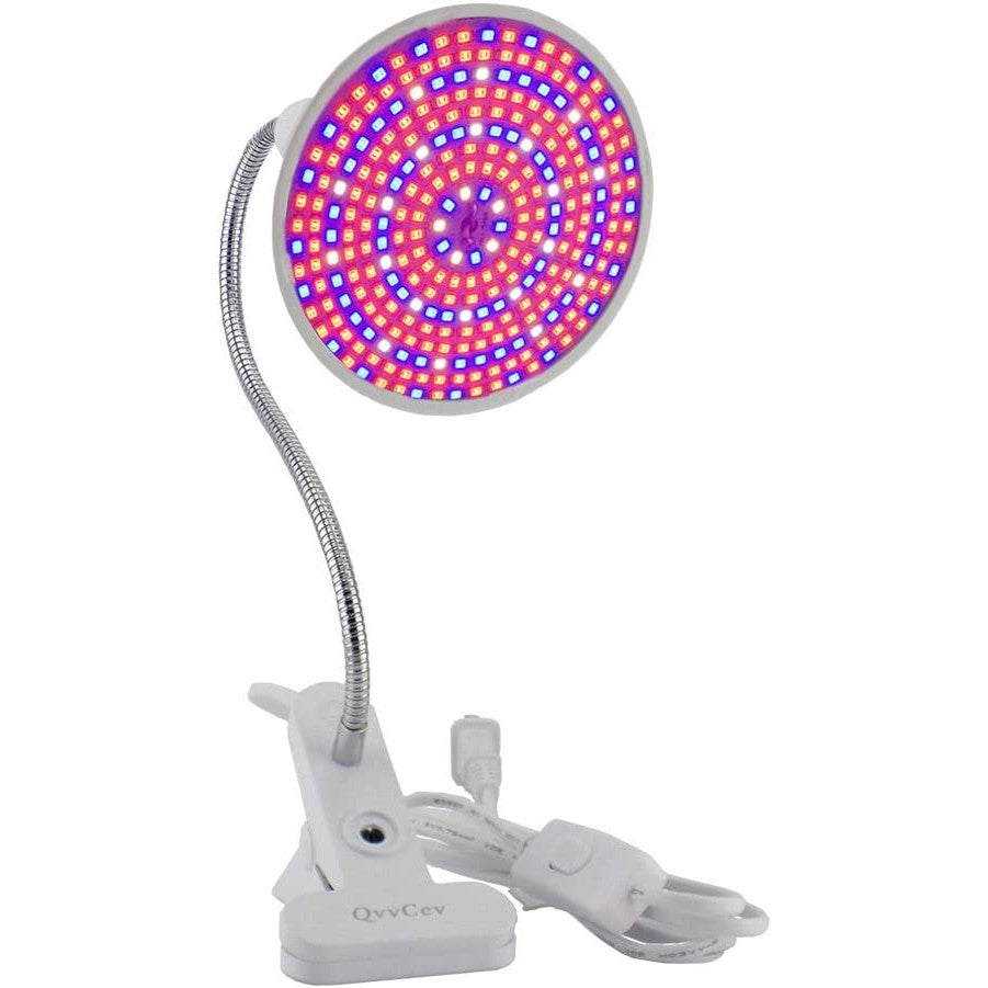 Lampa Pentru Cresterea Plantelor De Interior,Nu Emana Caldura, 290 Leduri, 2 Culori , Prindere Cu Clips, 46x11.5x9.2 cm
