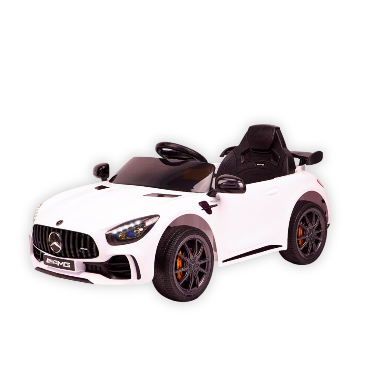 Masina Electrica Cu Telecomanda Mercedes-Benz AMG GT-R , varsta 2 - 6 ani, 2 Motoare , 12V