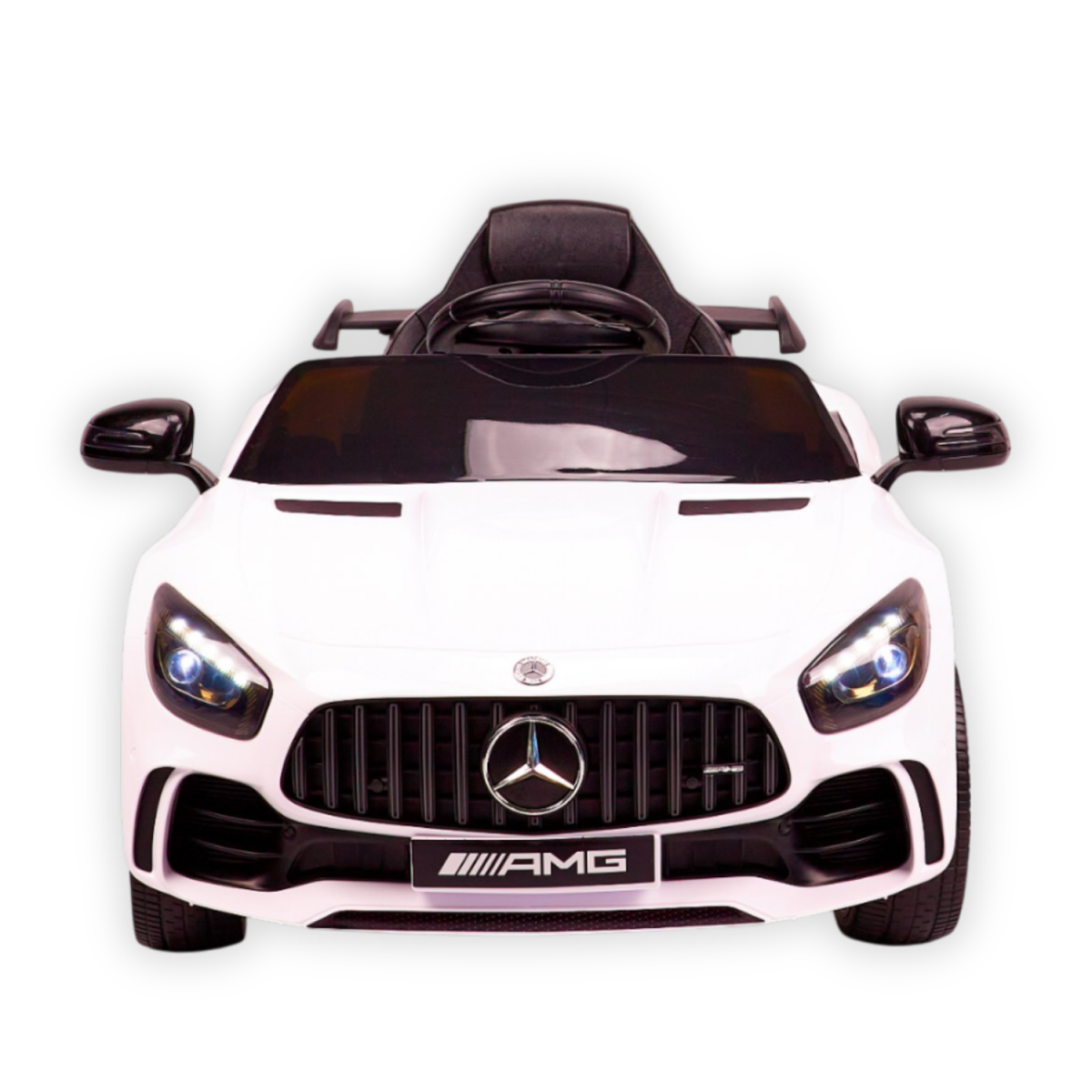 Masina Electrica Cu Telecomanda Mercedes-Benz AMG GT-R , varsta 2 - 6 ani, 2 Motoare , 12V