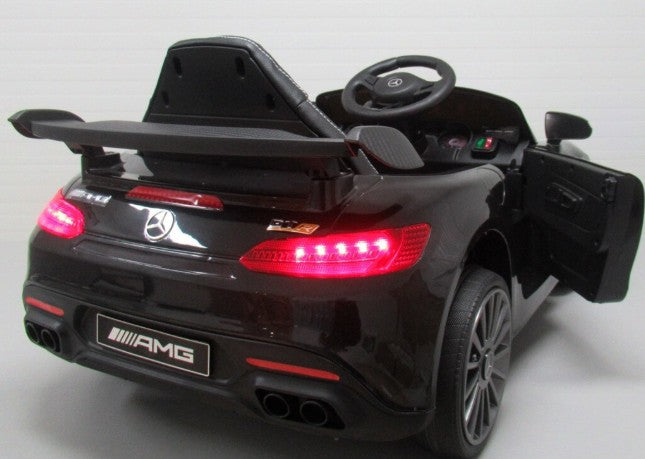 Masina Electrica Cu Telecomanda Mercedes-Benz AMG GT-R , varsta 2 - 6 ani, 2 Motoare , 12V