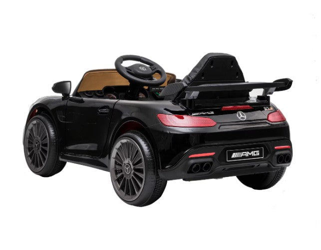 Masina Electrica Cu Telecomanda Mercedes-Benz AMG GT-R , varsta 2 - 6 ani, 2 Motoare , 12V